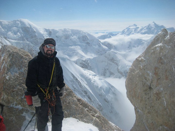 Me at the edge of the world, Camp 14 Denali